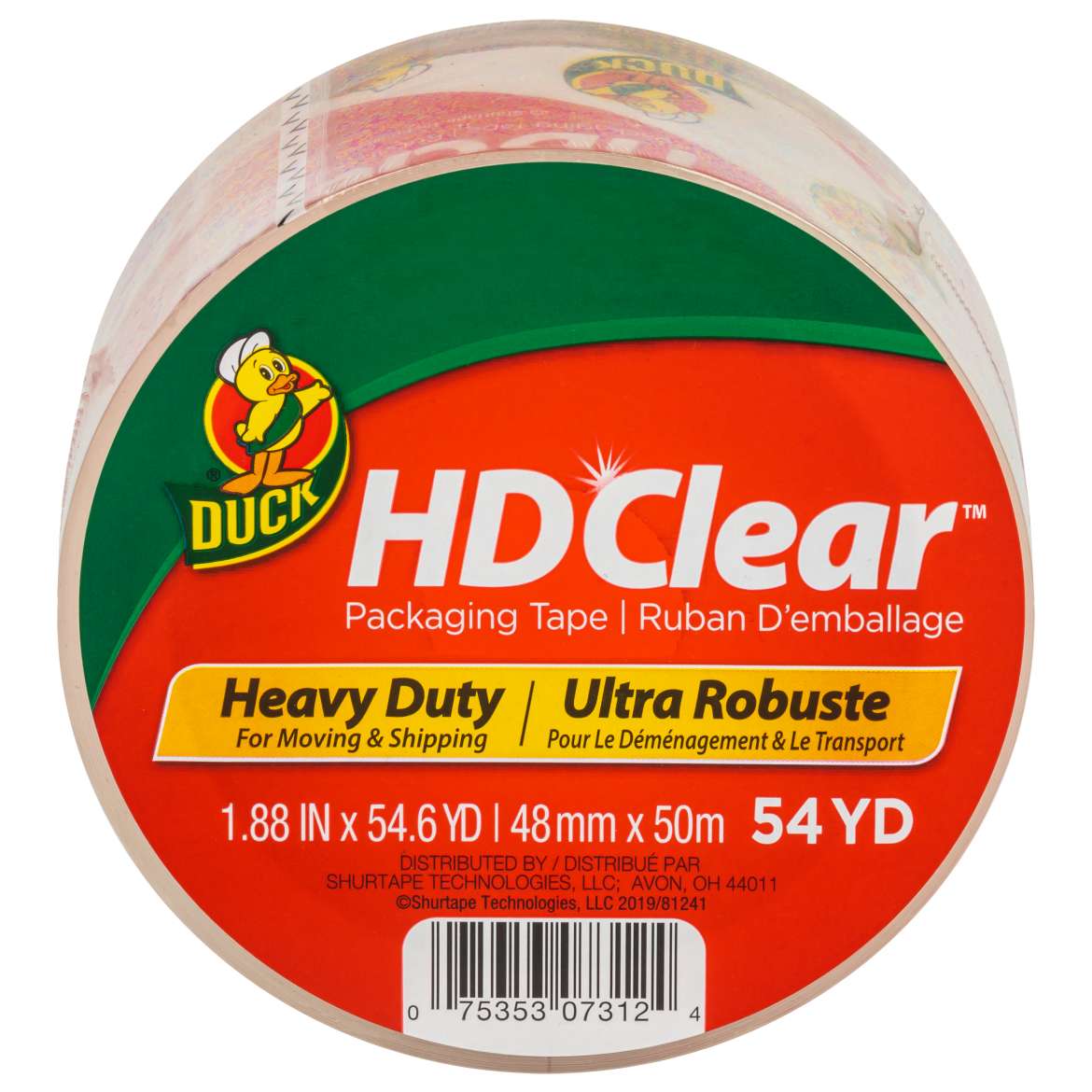 HD Clear™ Heavy Duty Packing Tape