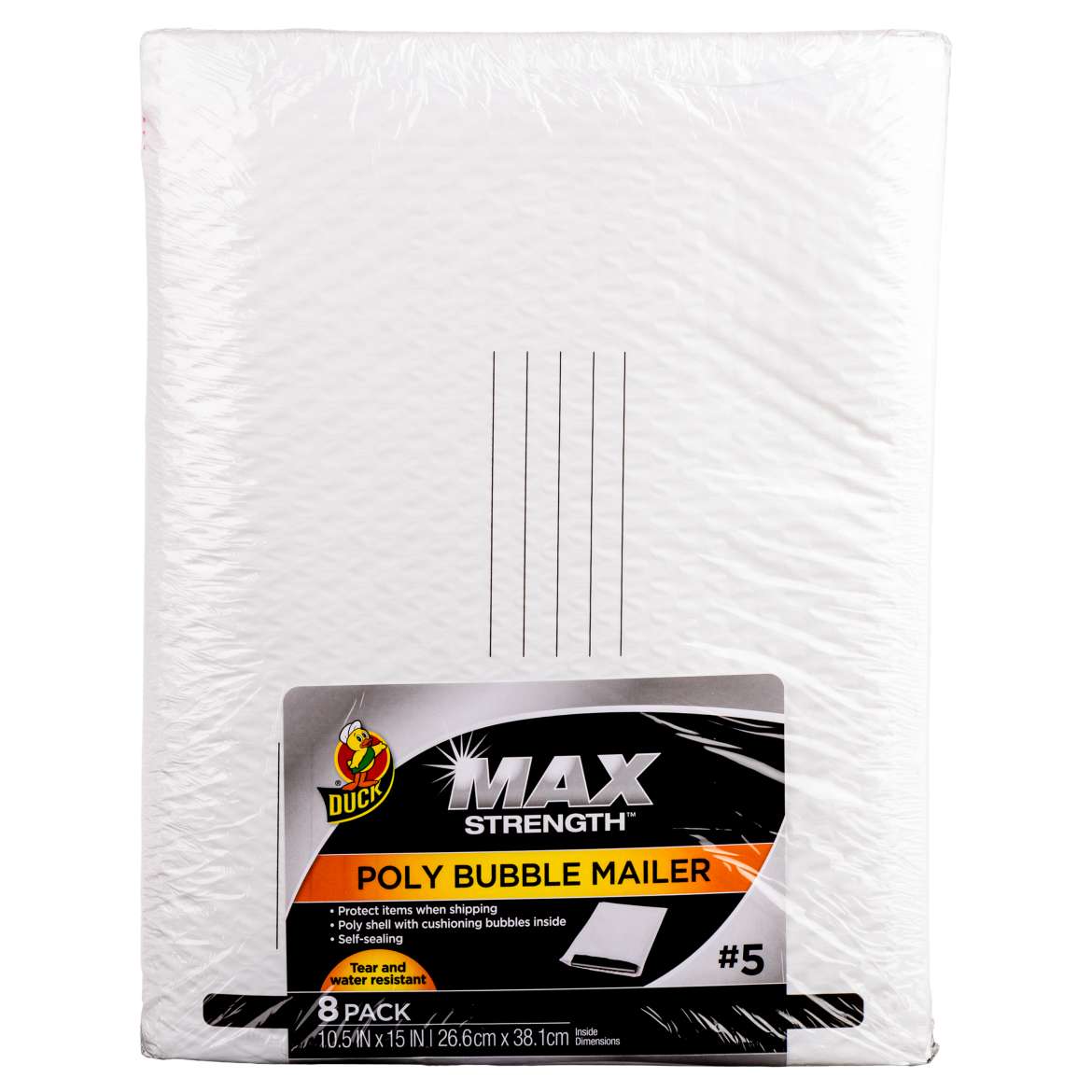 Duck Max® Brand Poly Bubble Mailers