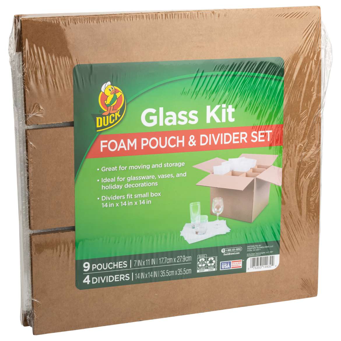 Duck® Brand Glass Kit
